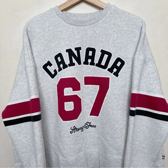 Hudson's Bay Womens Small Slogan Crew Neck Crew Sweatshirt - Picture 4 of 16